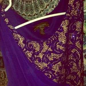 Navy Blue Long Prom Dress